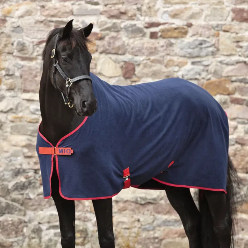 Horseware Mio Fleece - Navy/Red